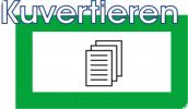 Kuvertieren -DL Flyer-Karte-