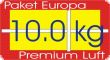 Premium-Luftpost Paket Europa - Rest bis 10.0 kg